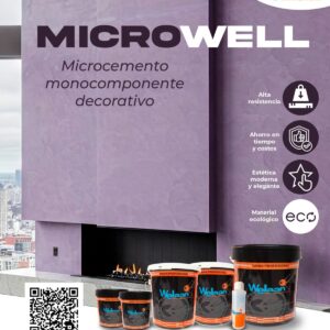 KIT MICROWEL - Microcemento decorativo