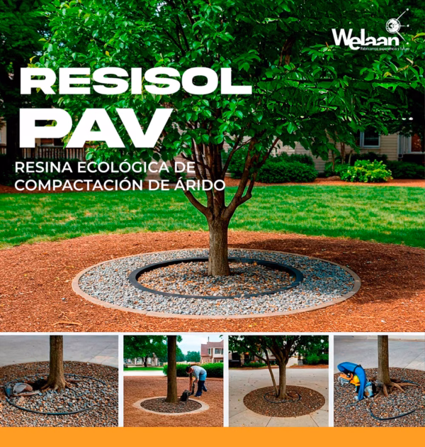 RESISOL PAV - Resina pavimento de jardín