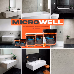 KIT MICROWEL - Microcemento decorativo