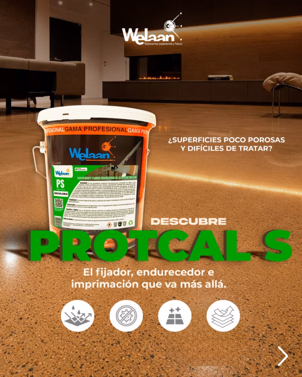 PROTCAL S - Consolidante fijador endurecedor de alta penetración