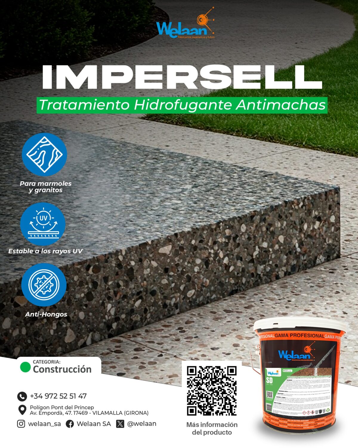 IMPERSELL PLUS - Hidrofugante oleo repelente para superficies microporosas - Imagen 5