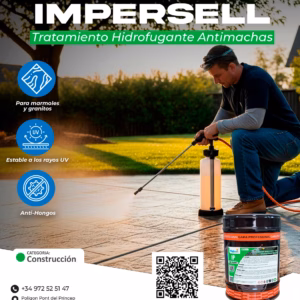 IMPERSELL PLUS - Hidrofugante oleo repelente para superficies microporosas