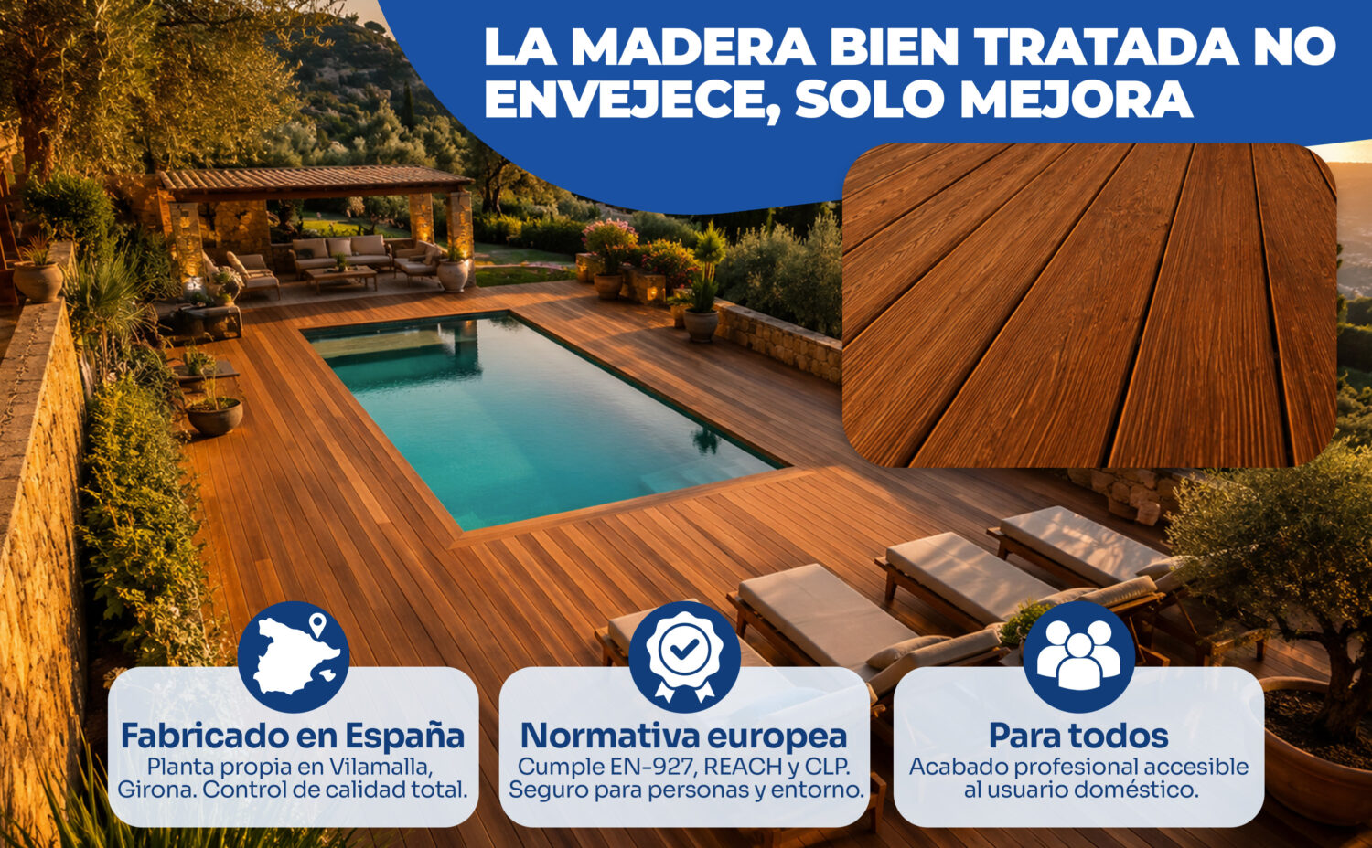 WELAAN LASUR - Protector para madera poro abierto - Imagen 9