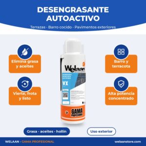 VORTEX – Desengrasante y limpiador enérgico de alta potencia
