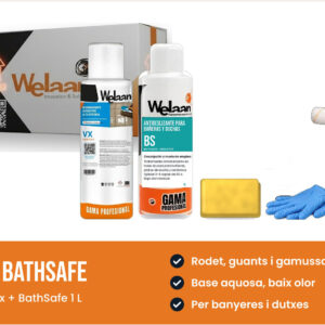 Kit Bathsafe Welaan – Tratamiento Antideslizante para Baño
