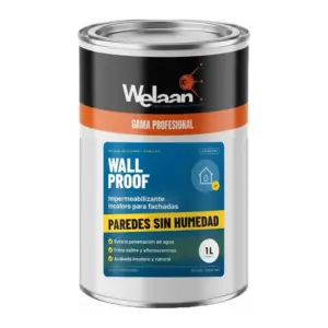 WALL PROOF – Impermeabilizante incoloro para fachadas 1 L Welaan